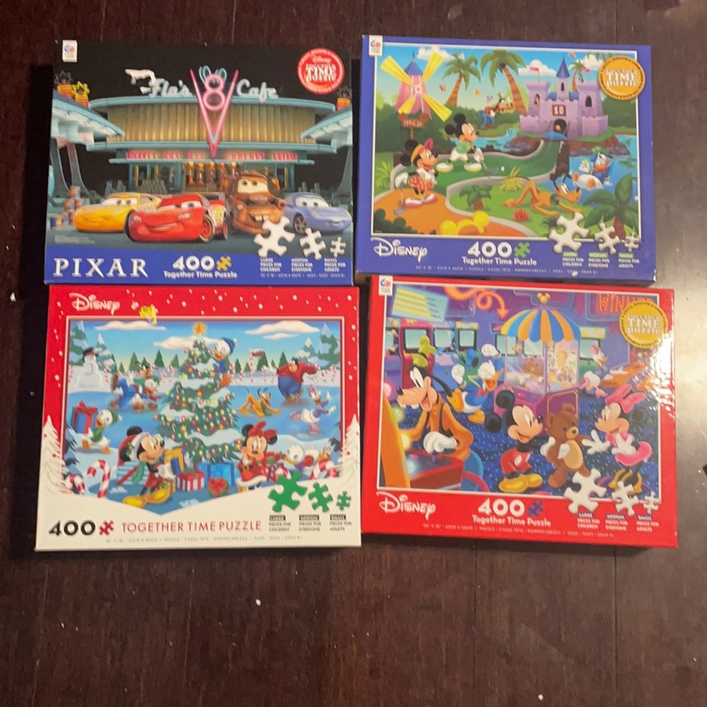 4 new 400 piece puzzles